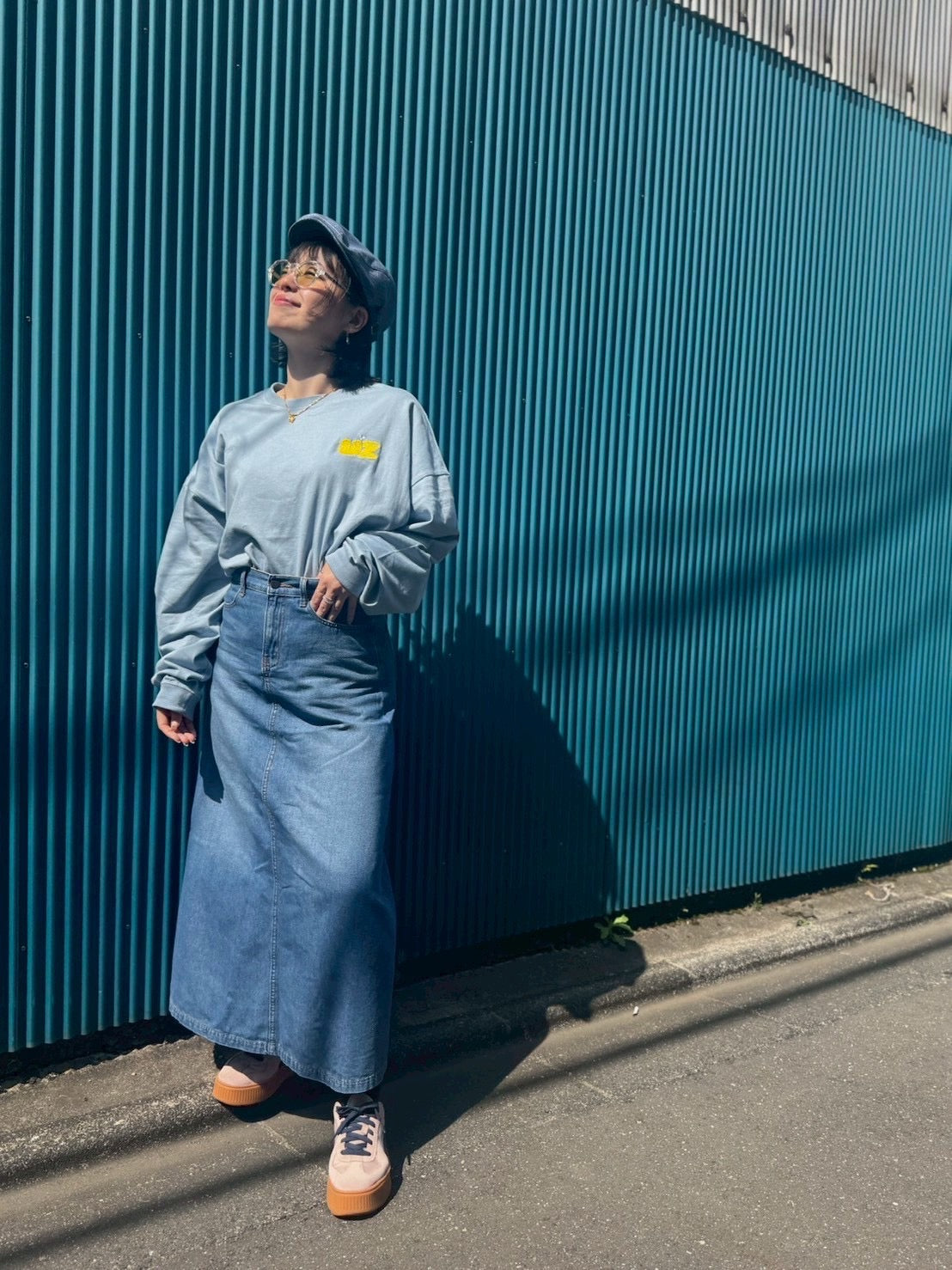 U'Z logo Oversize LS TEE