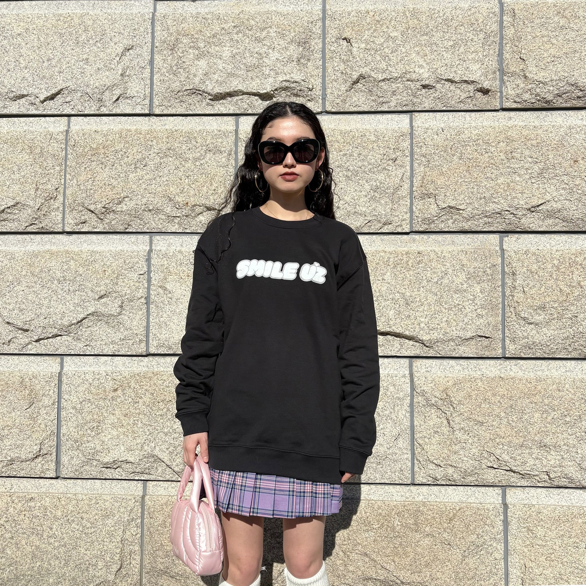 U'Z front back logo sweat